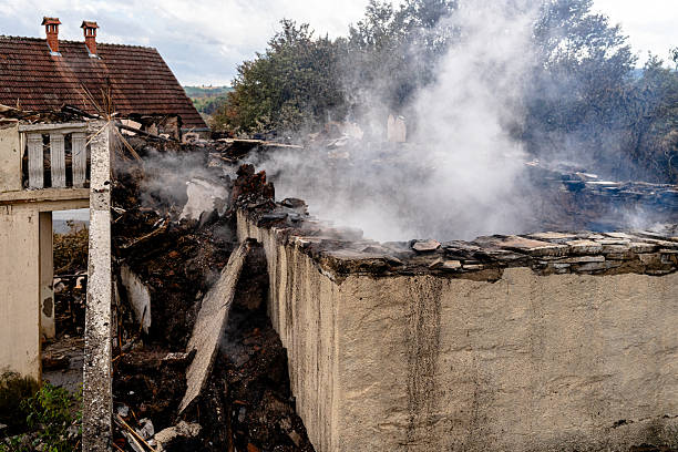 Professional Fire Damage Removal technician working in Afton, MN